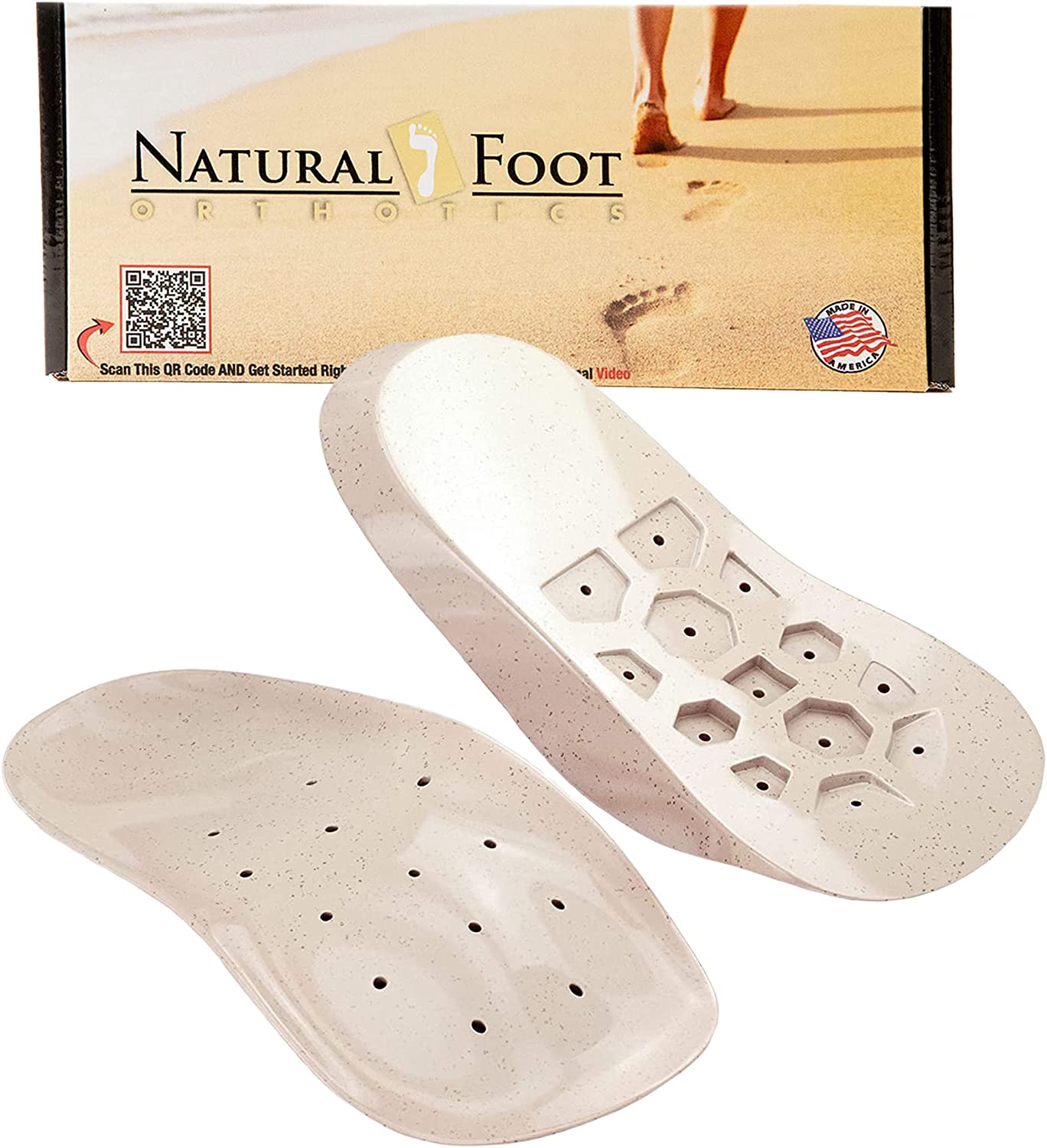 Natural Foot Orthotics Arch Support Insole for High [...]