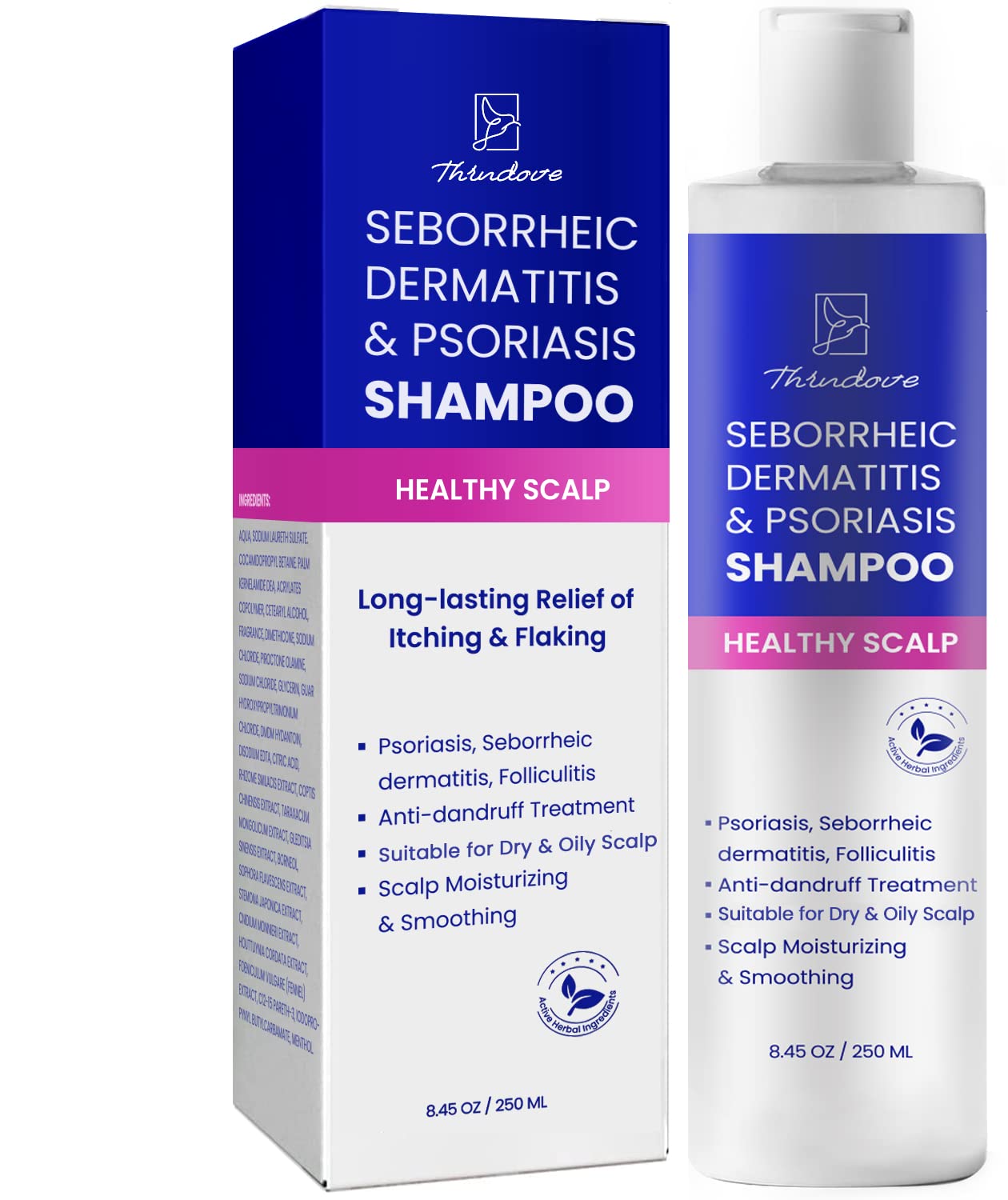 Psoriasis Shampoo, Seborrheic Dermatitis Shampoo, Dry [...]