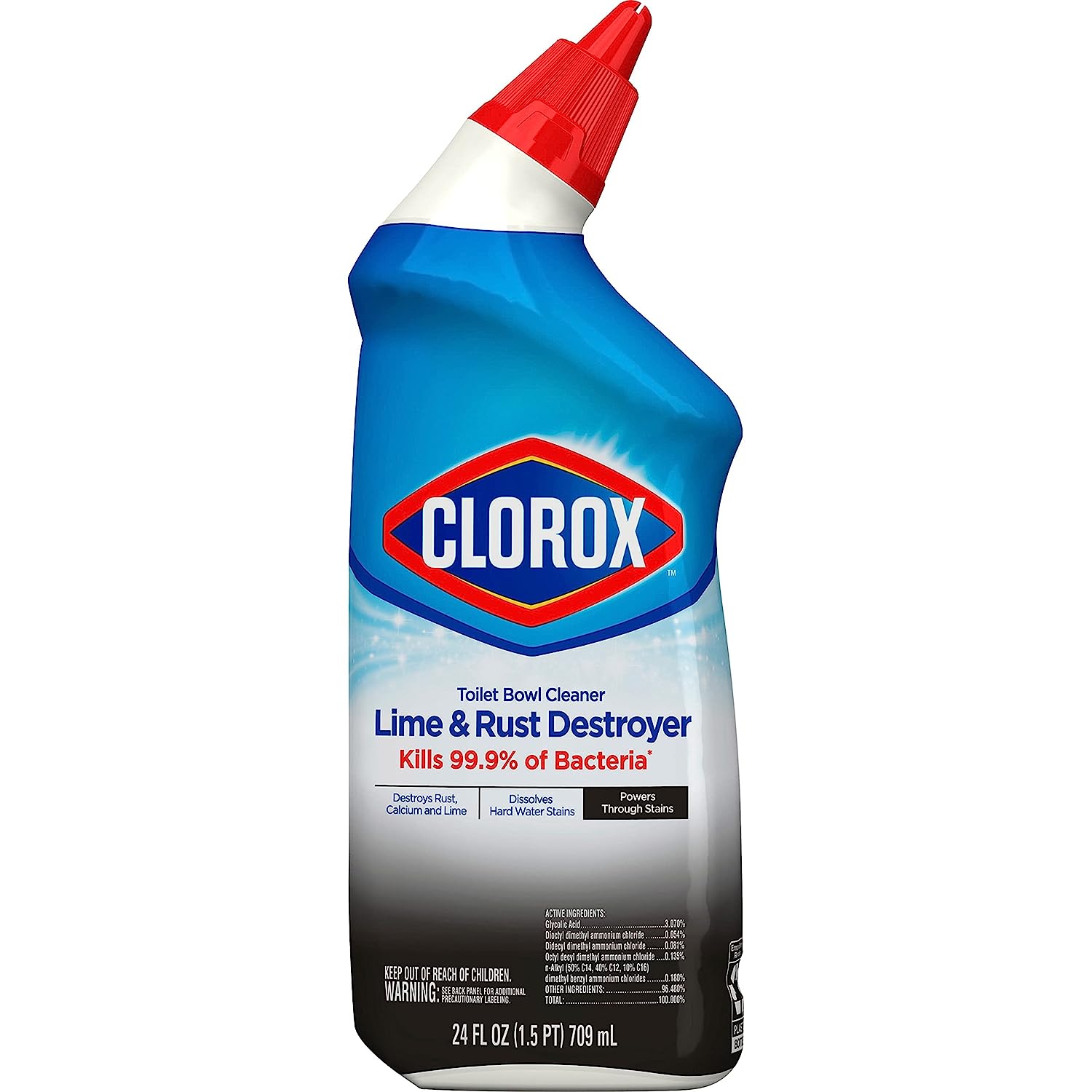 Clorox Toilet Bowl Cleaner Lime & Rust Destroyer, [...]