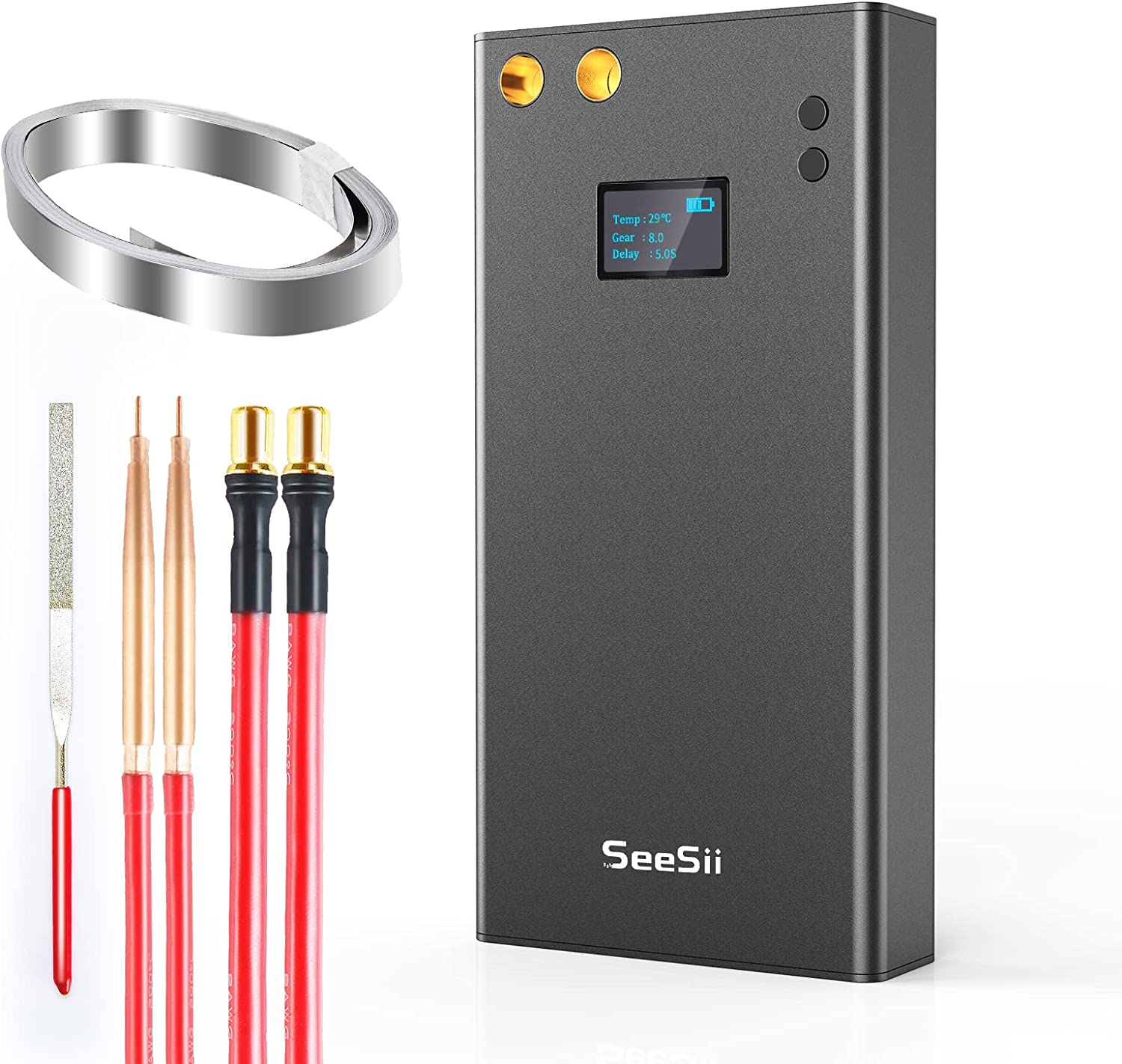 Upgraded Portable Spot Welder with LCD Screen, Seesii [...]