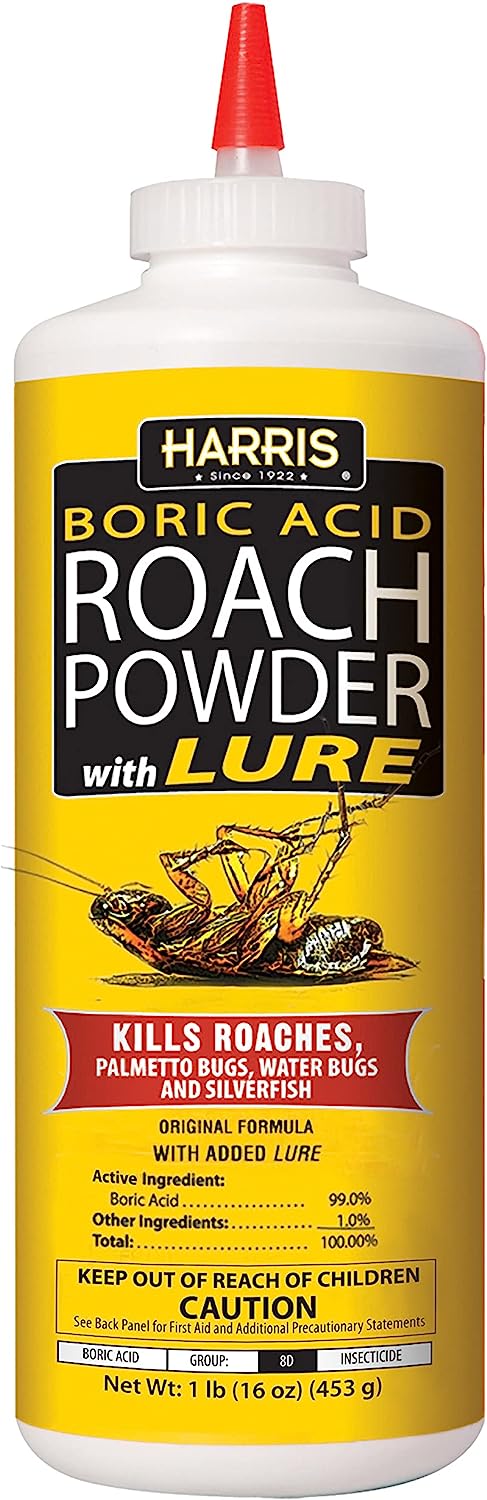 HARRIS Boric Acid Roach and Silverfish Killer Powder [...]