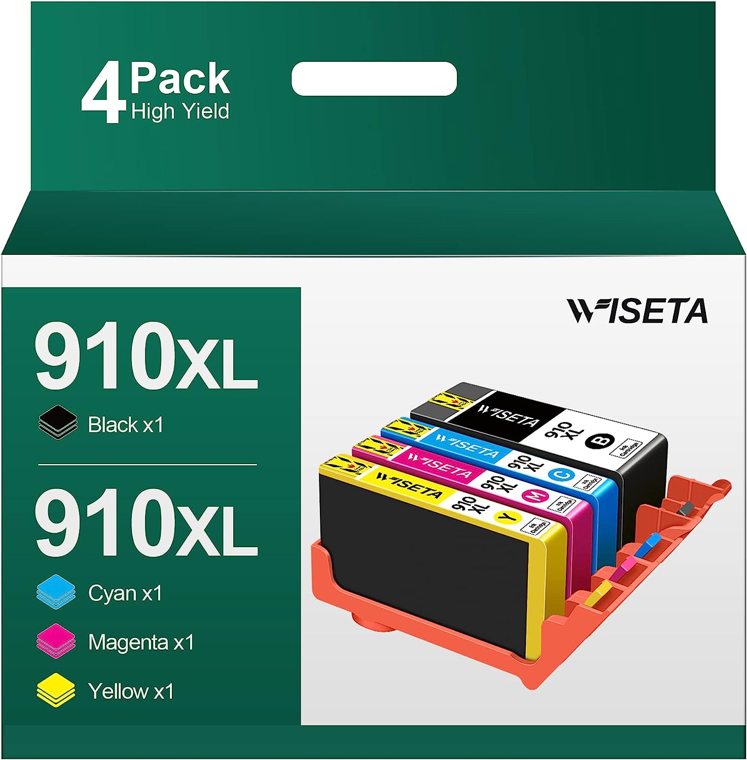 910XL Ink Cartridges Combo Pack for HP Printers [...]