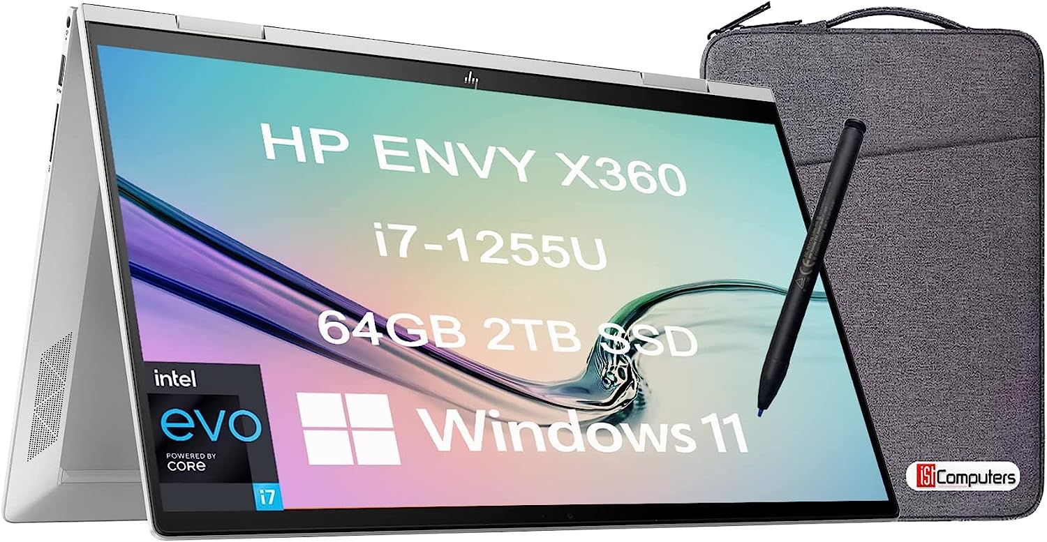 HP Envy X360 15 15t 2-in-1 Touchscreen (Intel 12th Gen [...]