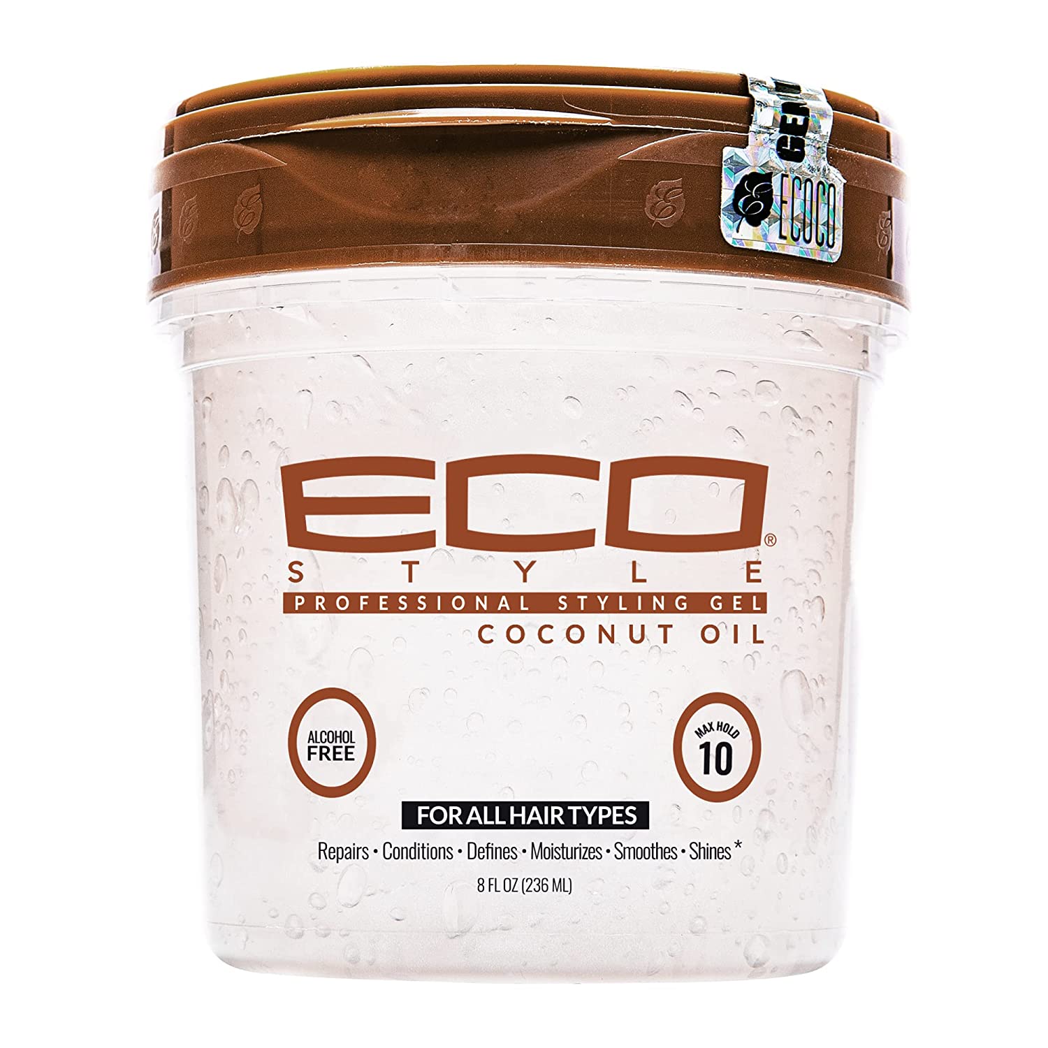 Eco Style Coconut Oil Styling Gel - Adds Luster and [...]