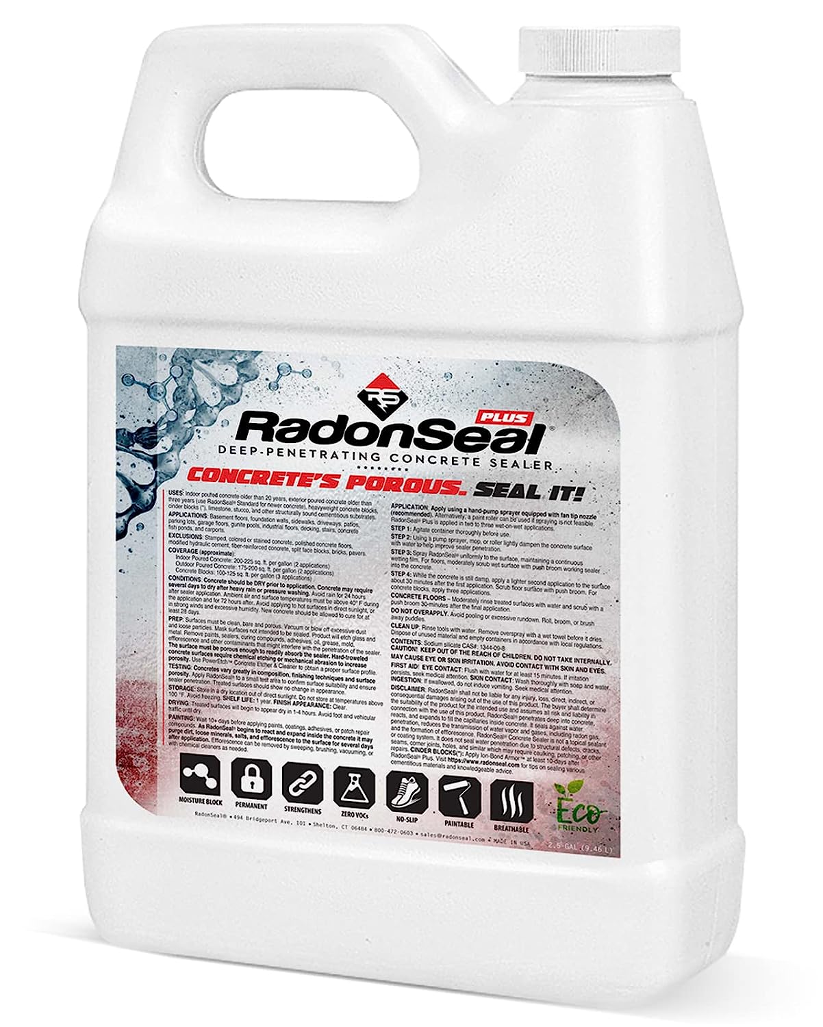 RadonSeal Plus Deep-Penetrating Concrete Sealer [...]