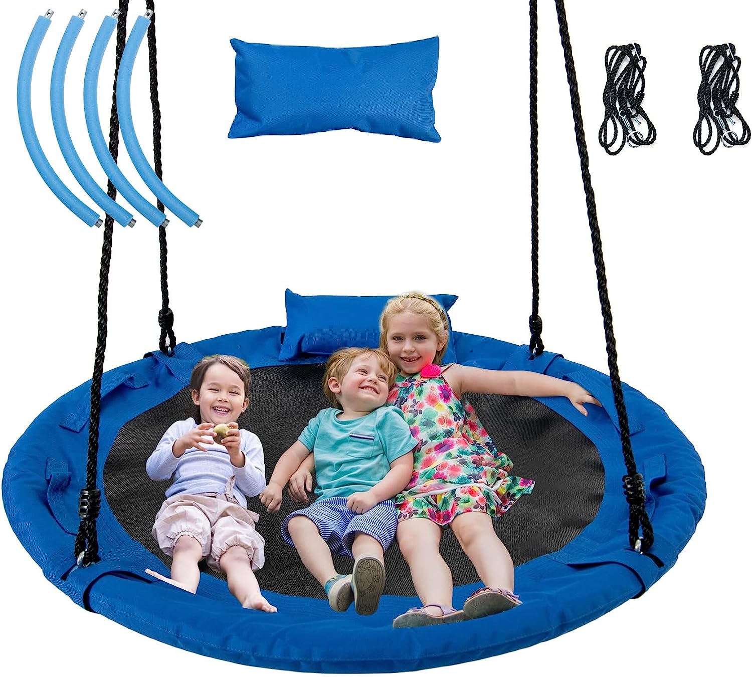 INFANS 660lbs 40 Inch Saucer Tree Swing with Pillow [...]