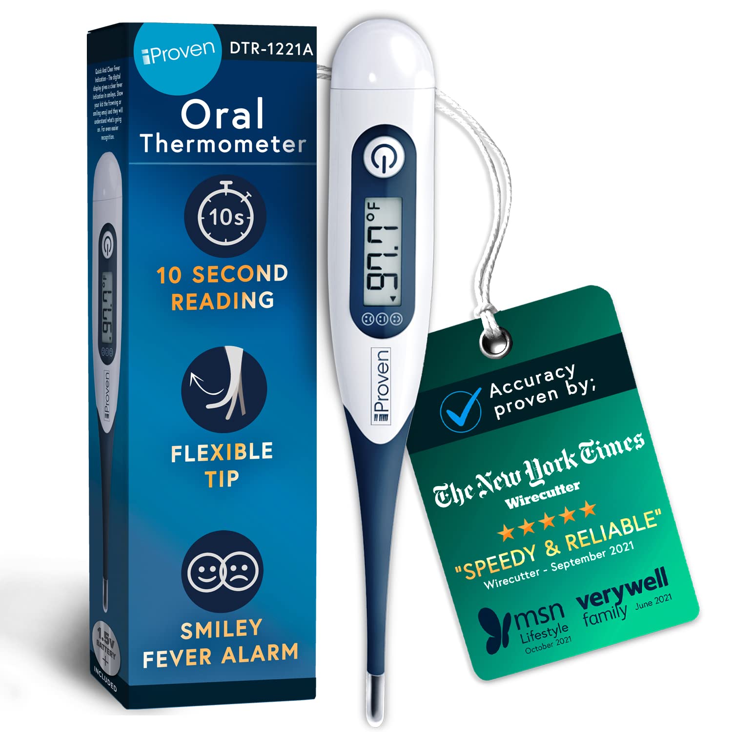 IPROVEN® Rectal and Oral Digital Thermometer for The [...]