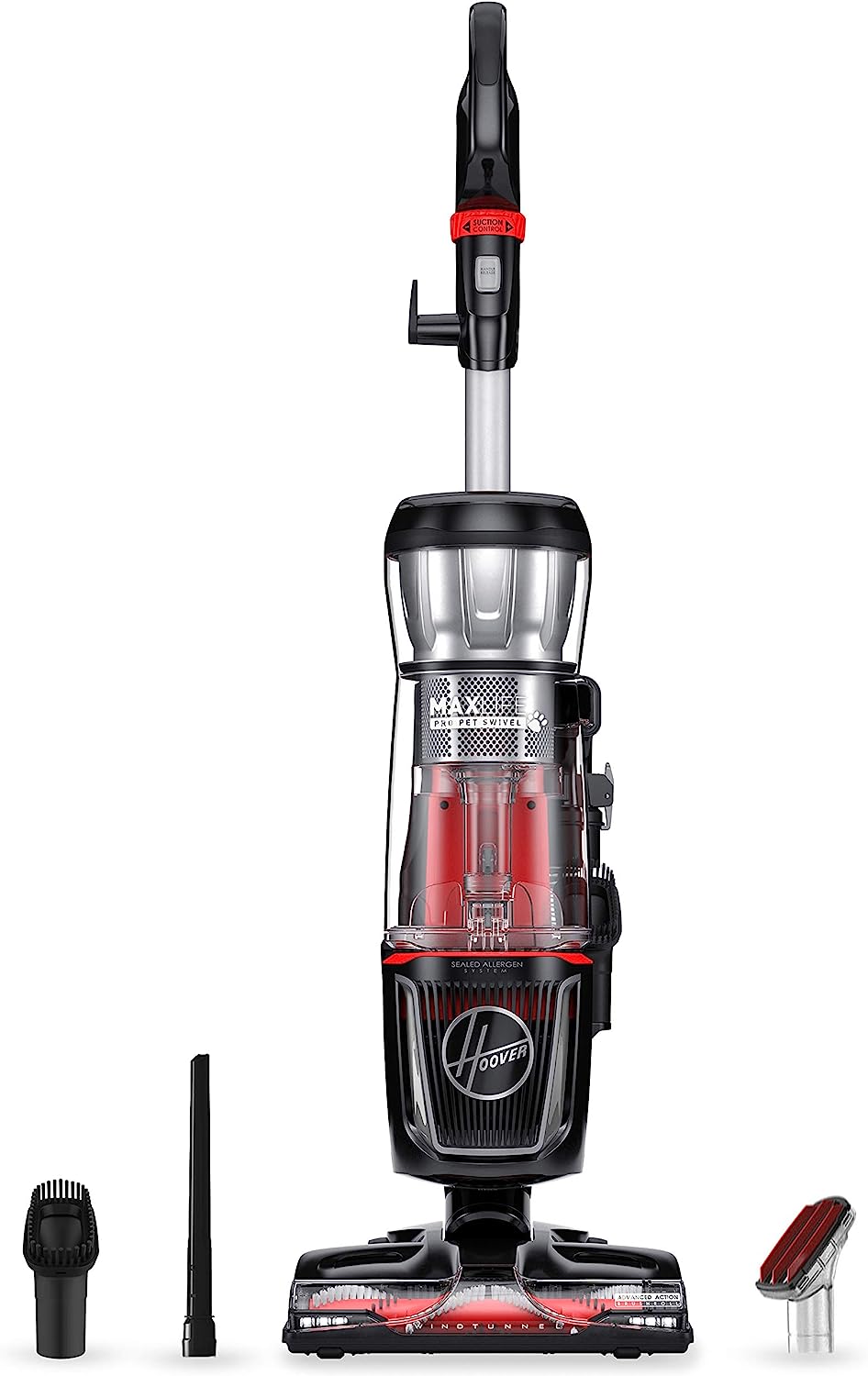 Hoover MAXLife Pro Pet Swivel Bagless Upright Vacuum [...]