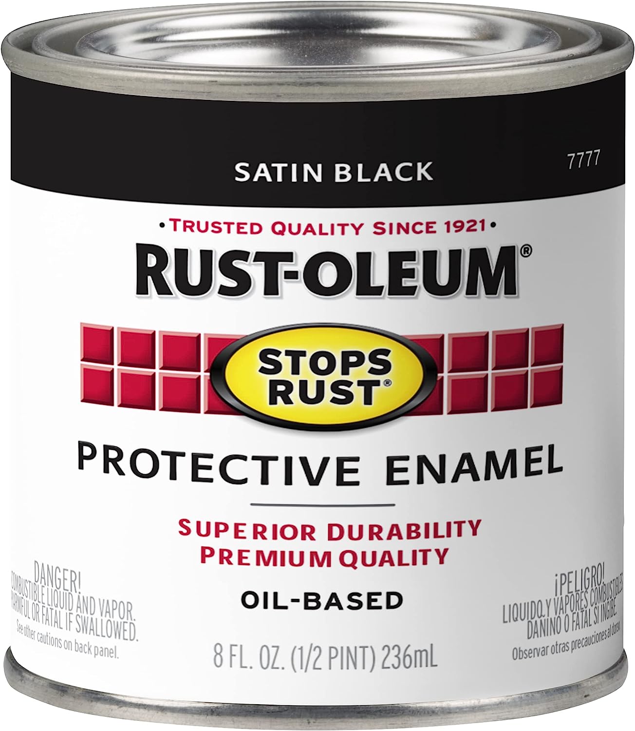 Rust-Oleum 7777730 Protective Enamel Paint, 8-Ounce, [...]