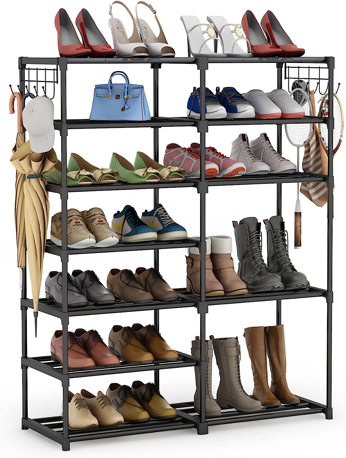 Tribesigns Shoe Shelf Shoe Storage Organizer with Side [...]