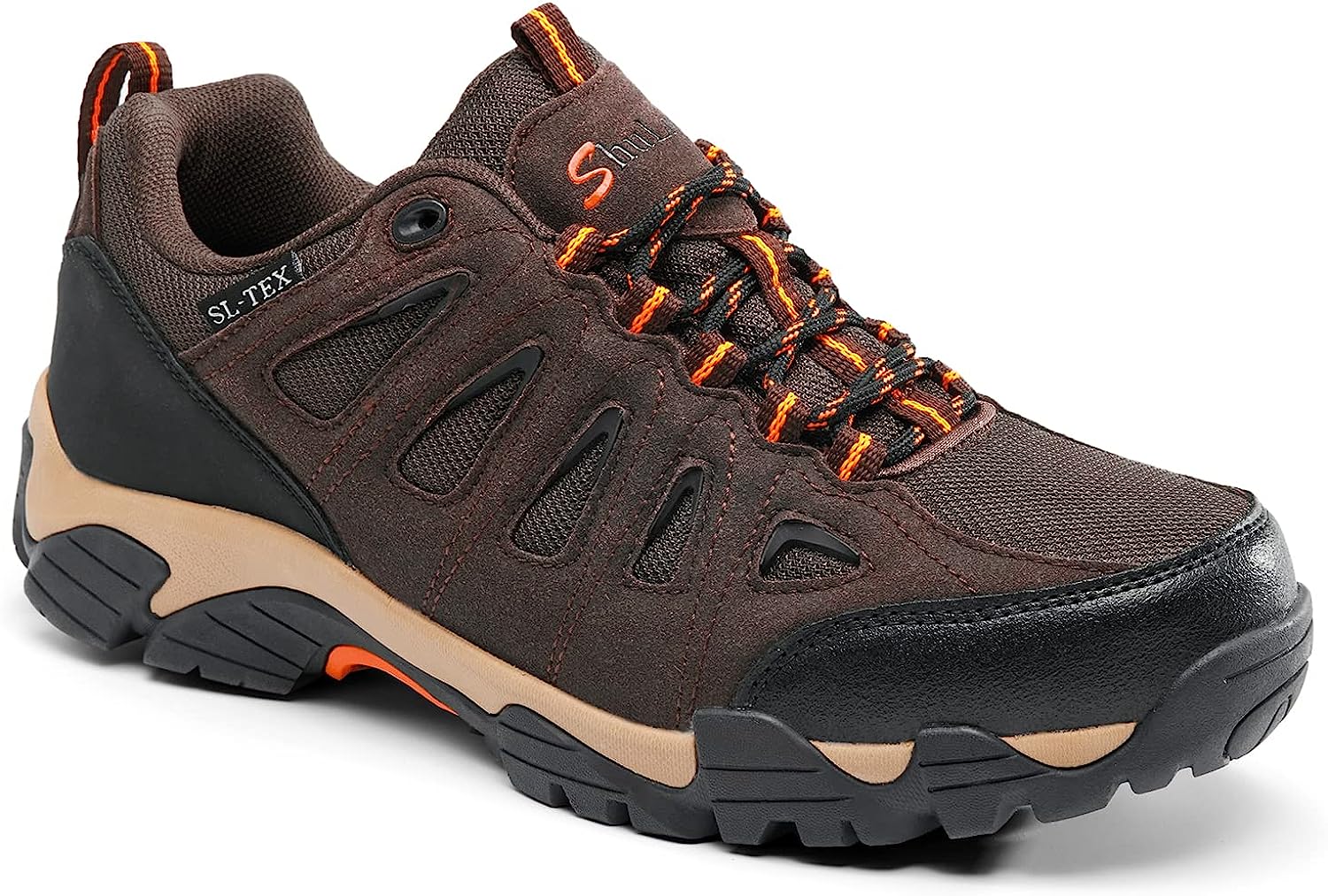 SHULOOK Men's Waterproof Hiking Shoes Lightweight Anti [...]