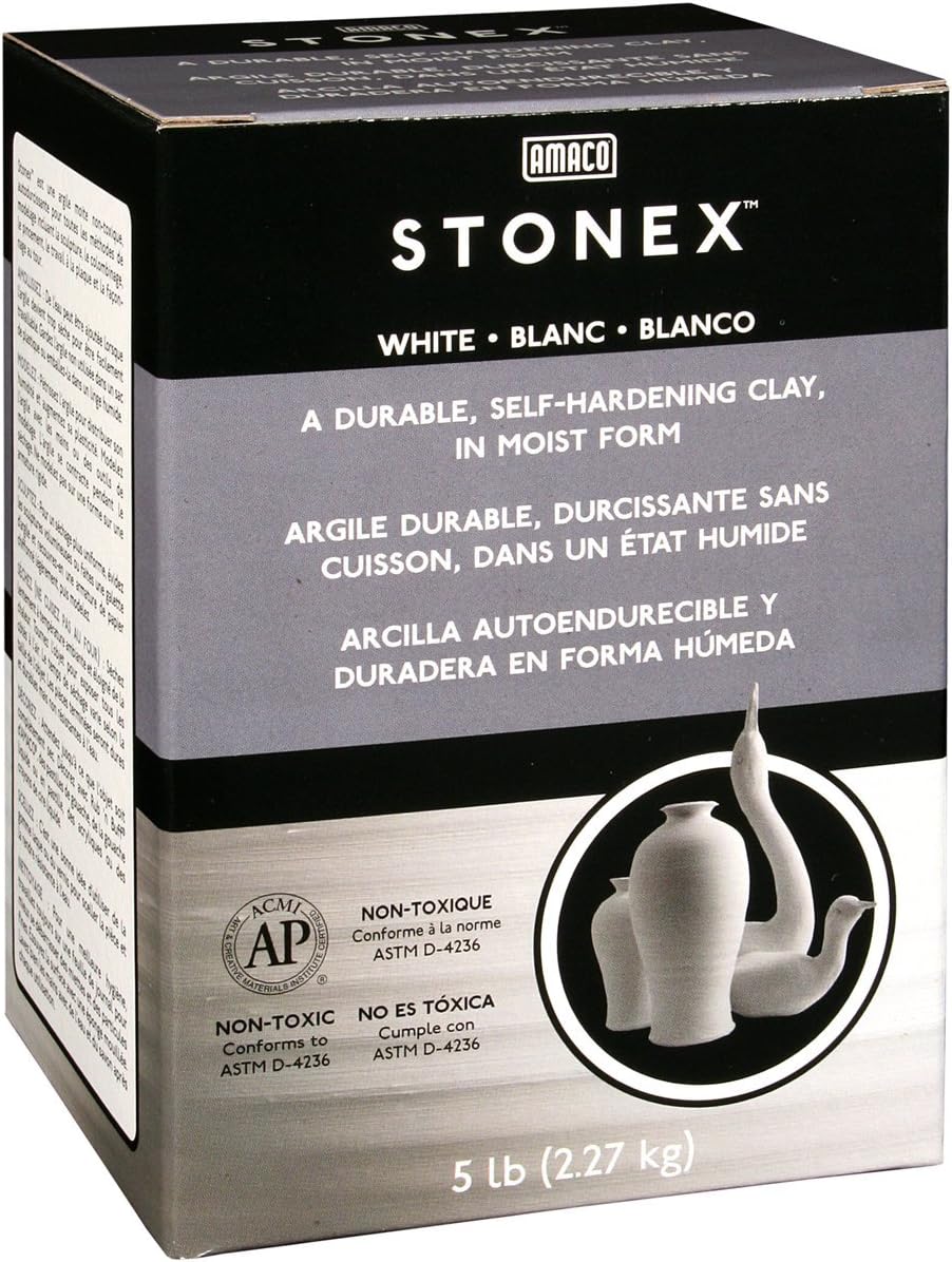 AMACO Stonex™ Self-Hardening Clay, 5 lbs.