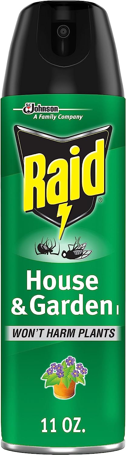 Raid House & Garden Insect Killer Spray, for Listed [...]