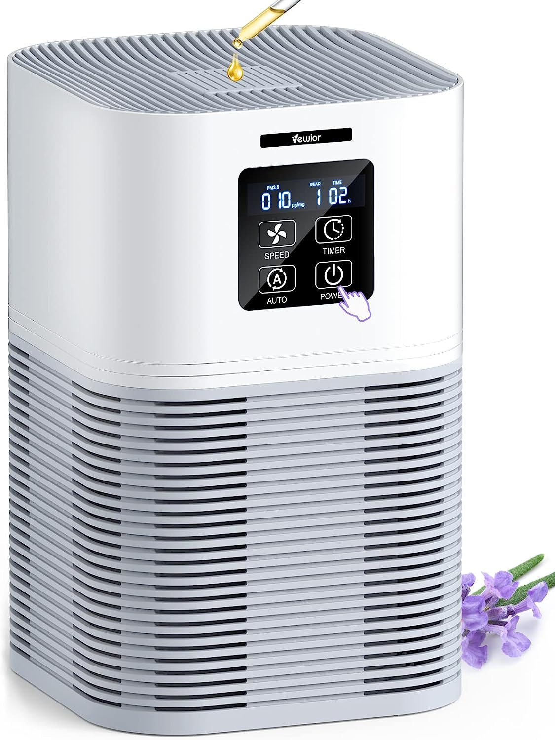 Air Purifier, Home Air Cleaner For Bedroom Large Room [...]