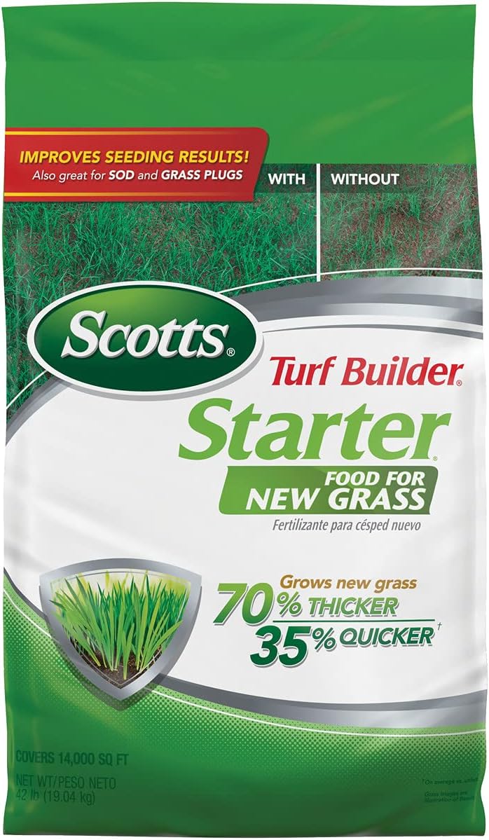 Scotts Turf Builder Starter Food for New Grass, 42 lbs.