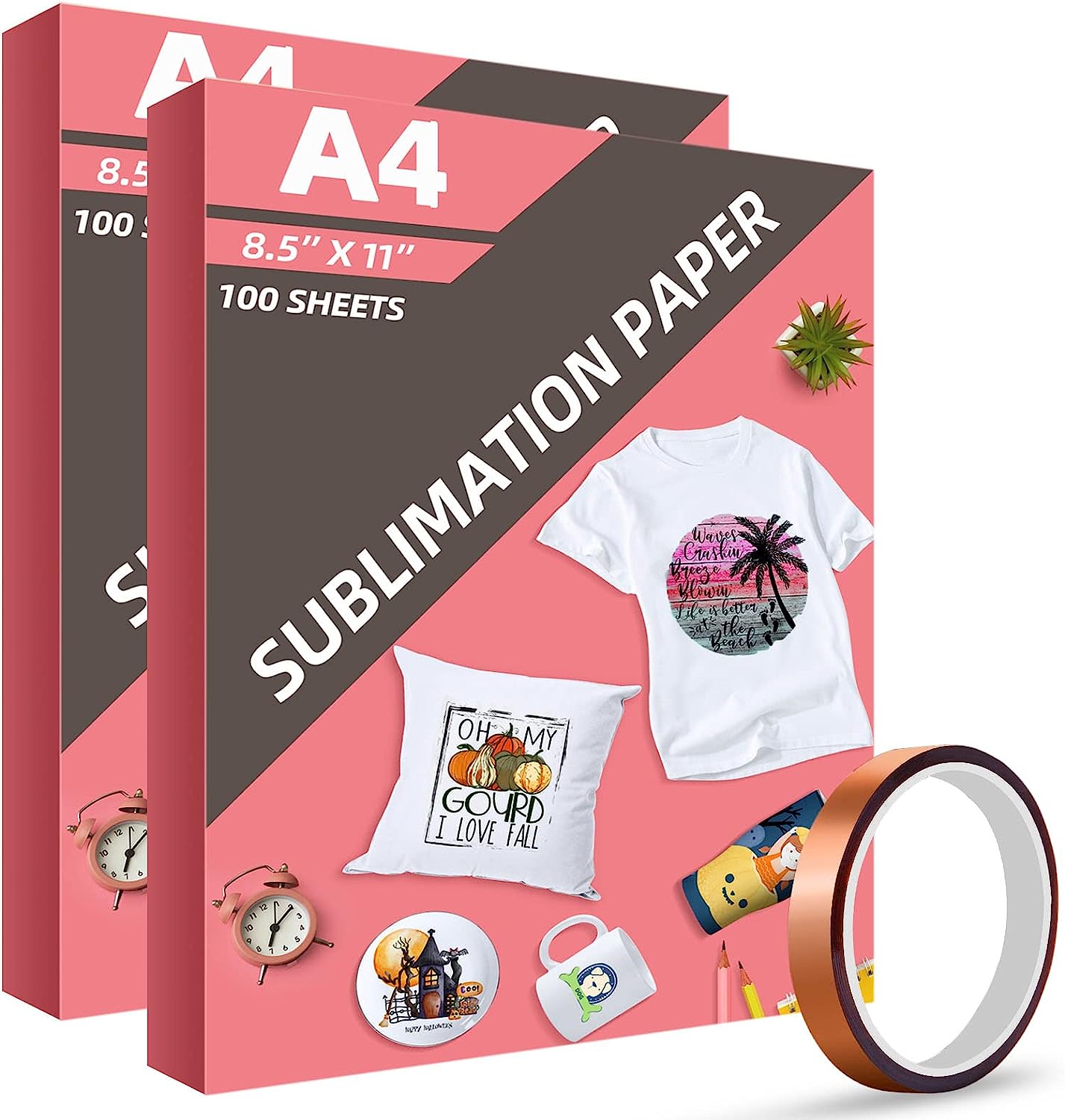 200 Sheets Sublimation Paper 8.5 x 11 Inch Sublimation [...]