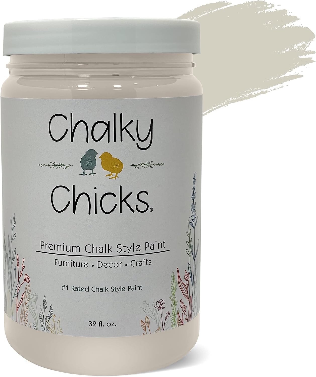 Chalky Chicks Premium Chalk Style Paint for Furniture, [...]
