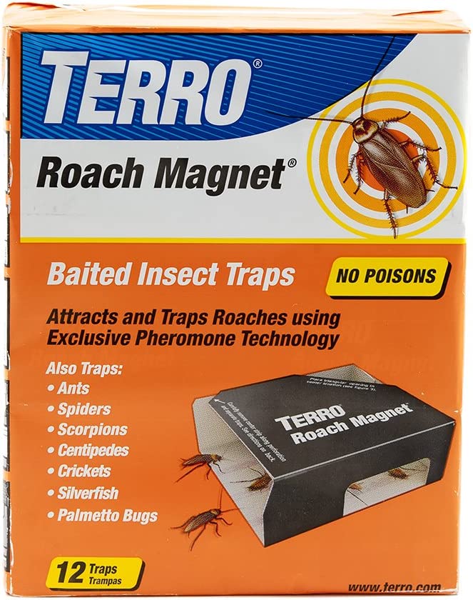TERRO T256 Poison Free Roach Magnet Trap and killer [...]