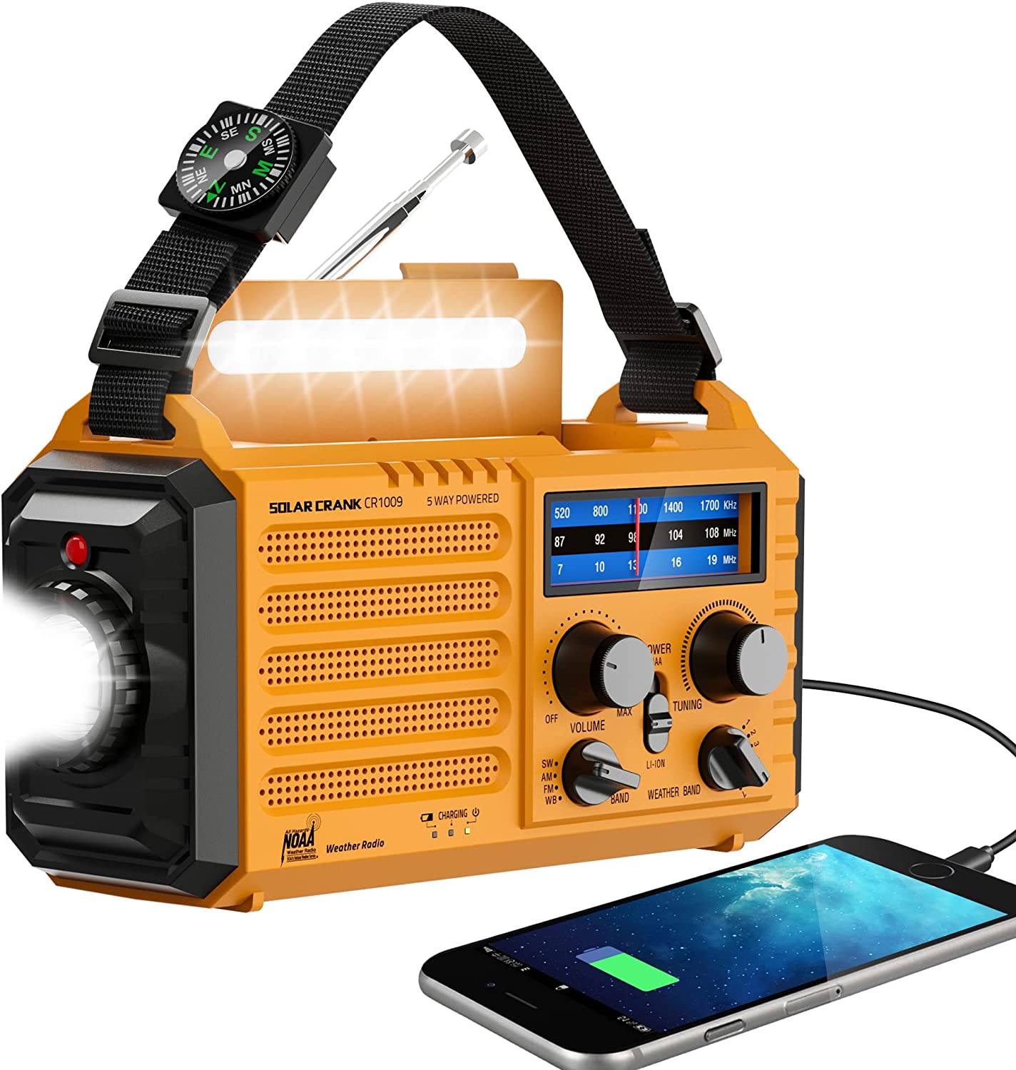 Emergency Radio with NOAA Weather Alert, Portable [...]