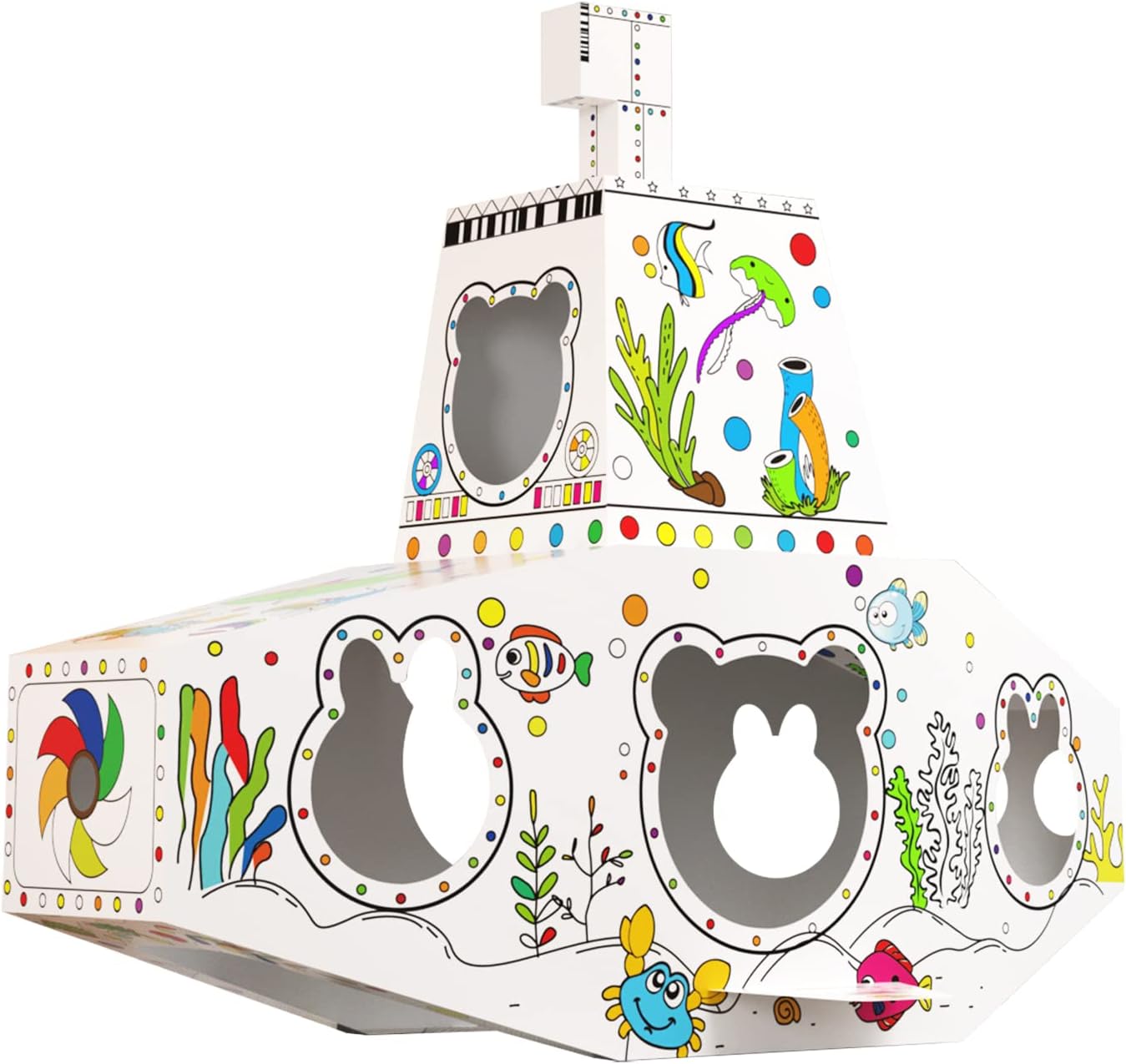 Submarine Cardboard Playhouse for Kids- DIY Kids [...]