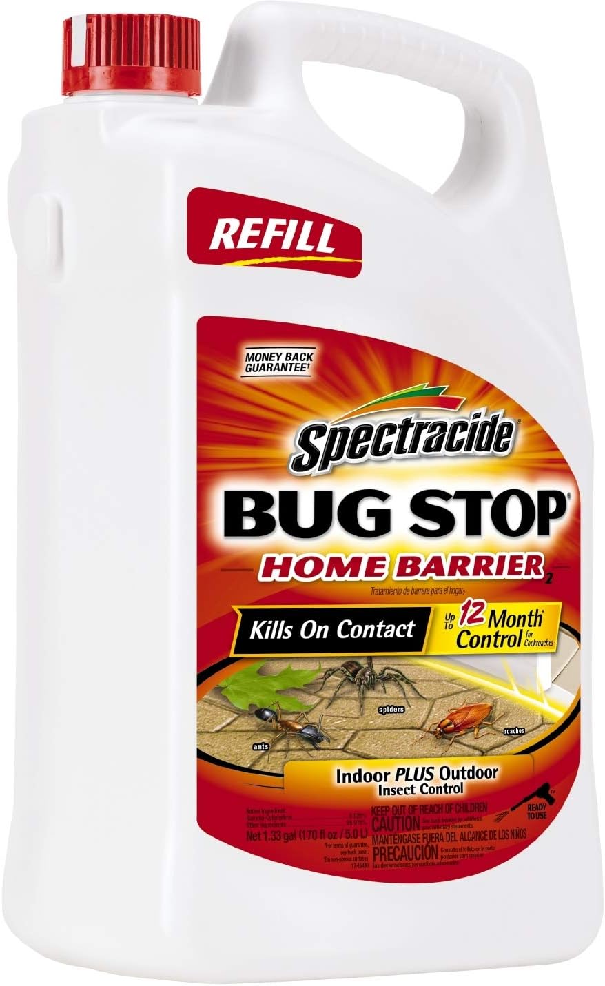 Spectracide Bug Stop Home Barrier Spray, Kills Ants, [...]