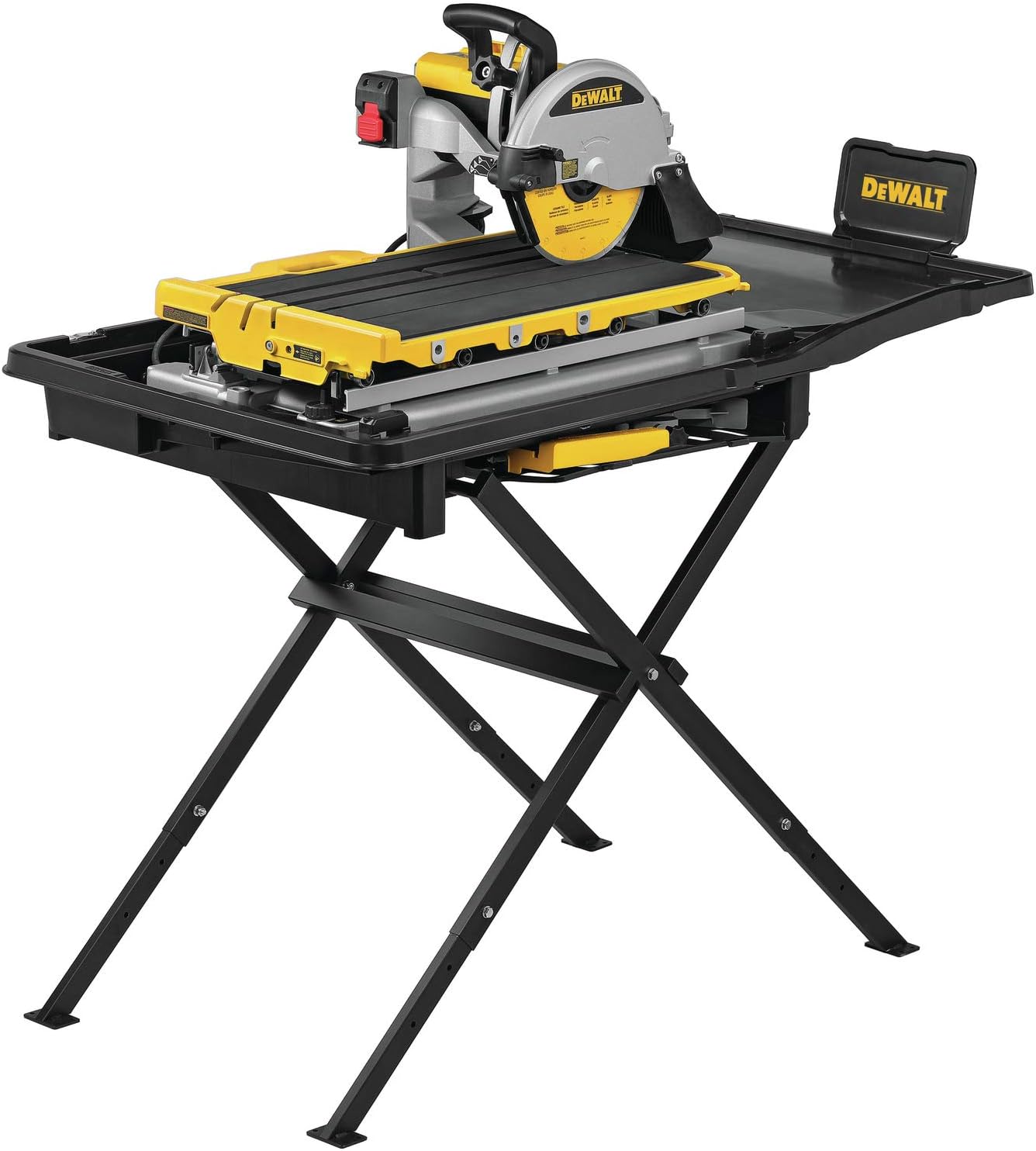 DEWALT Wet Tile Saw with Stand, 10 Inch, 15-Amp, 1,220 [...]