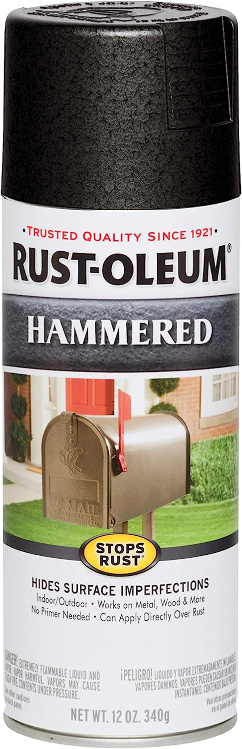 Rust-Oleum 7215830 Stops Rust Hammered Spray Paint, 12 [...]
