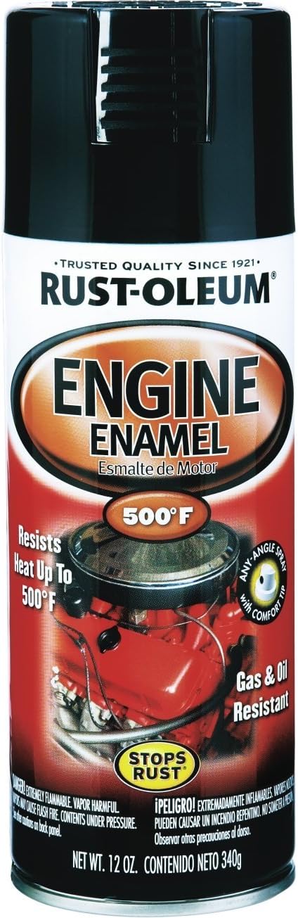 12 Oz Gloss Black Engine Enamel Spray Paint 248932 [...]