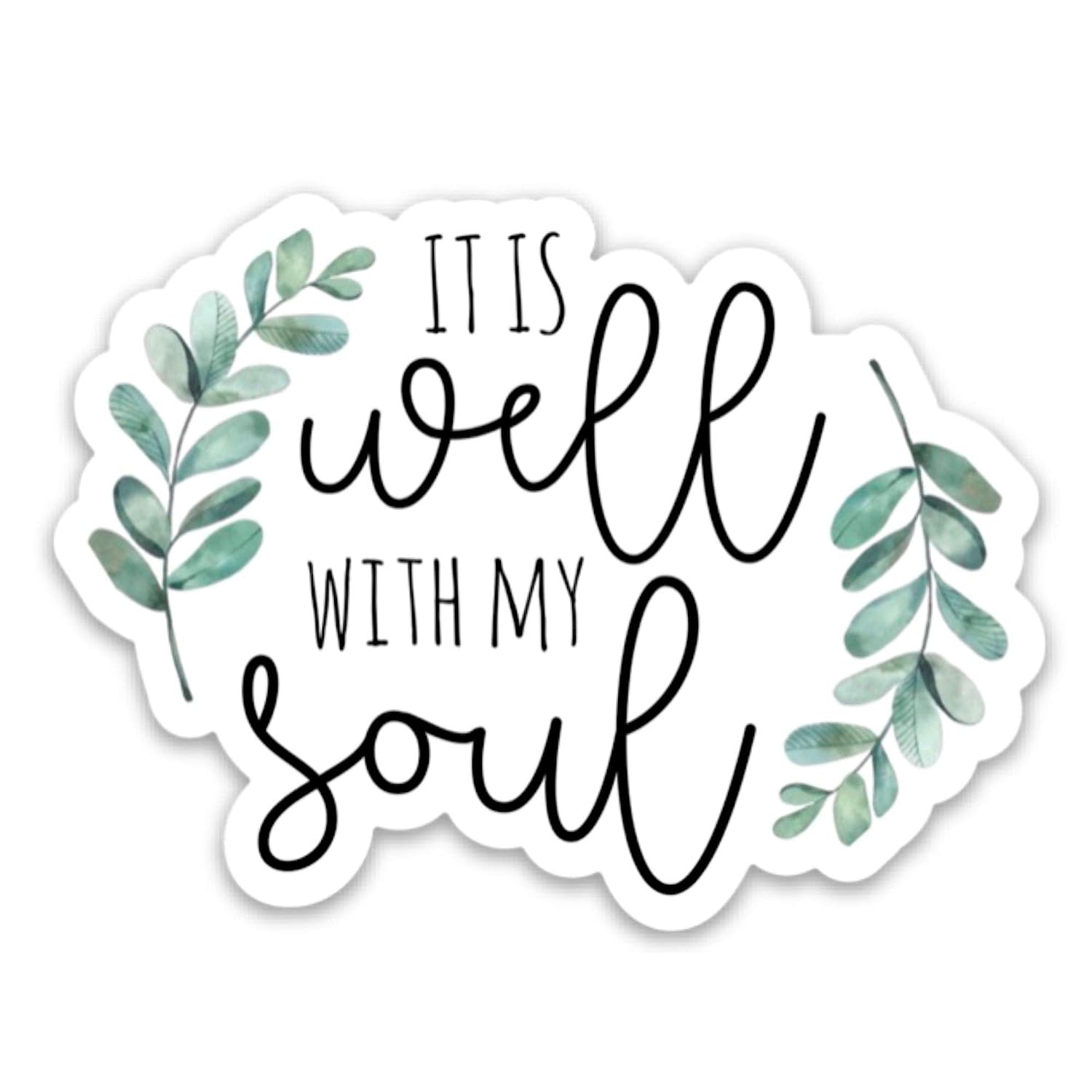 It is well sticker | Religious decals | Christian [...]