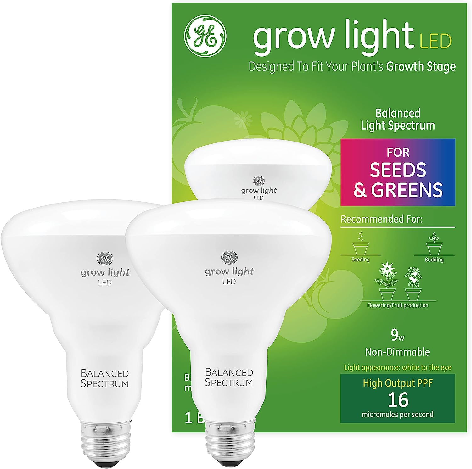 GE Lighting Grow Light for Plants, LED Light Bulb for [...]