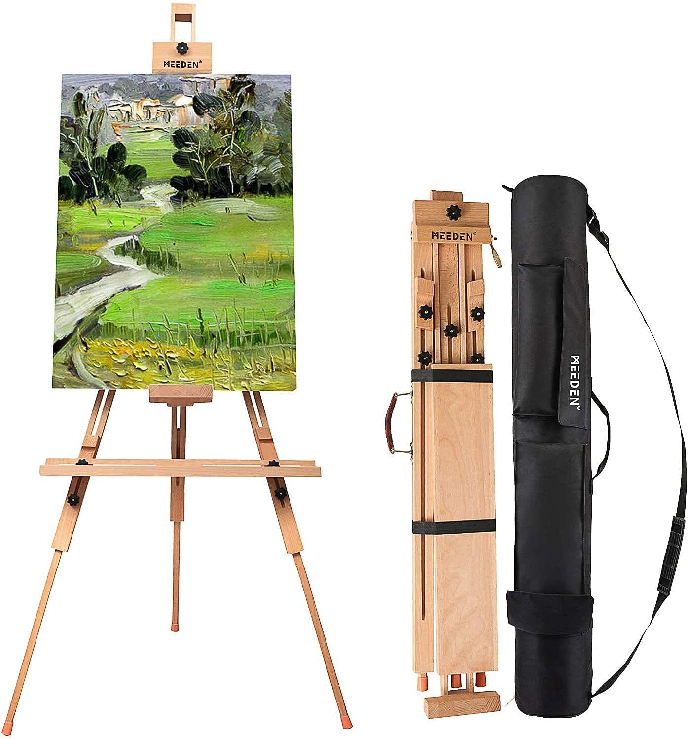 MEEDEN Tripod Field Painting Easel with Carrying Case [...]