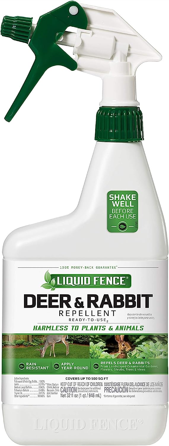 Liquid Fence Deer & Rabbit Repellent Ready-to-Use, [...]