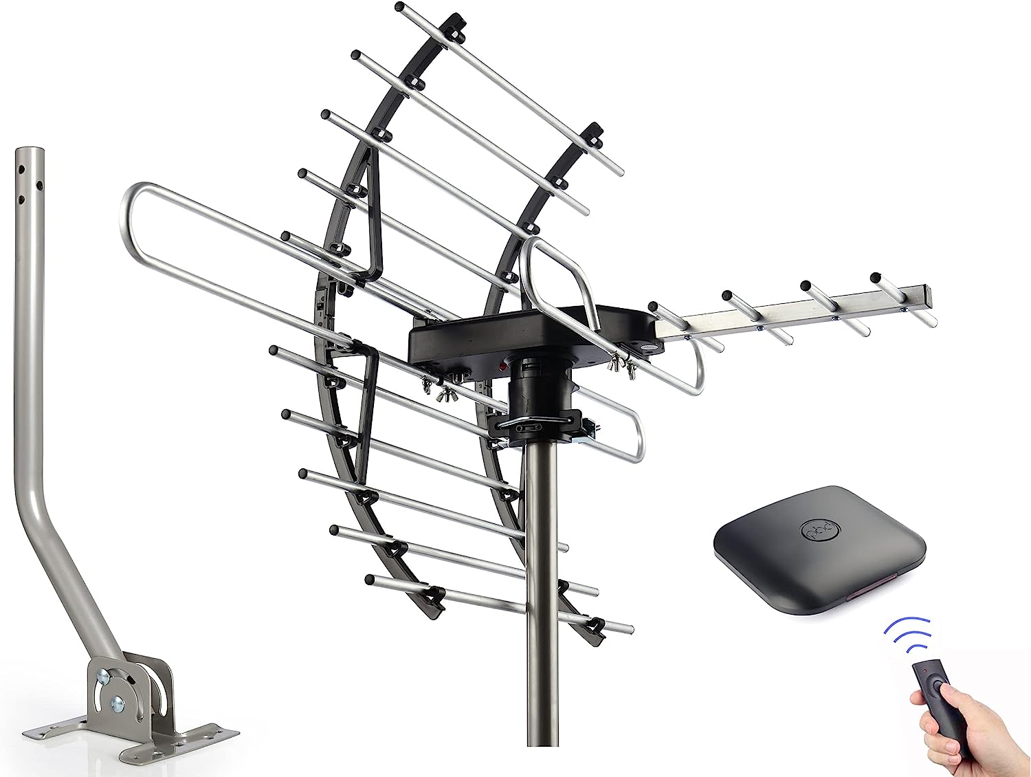 PIBIDI Digital HD TV Antenna, Amplified Attic/Outdoor [...]