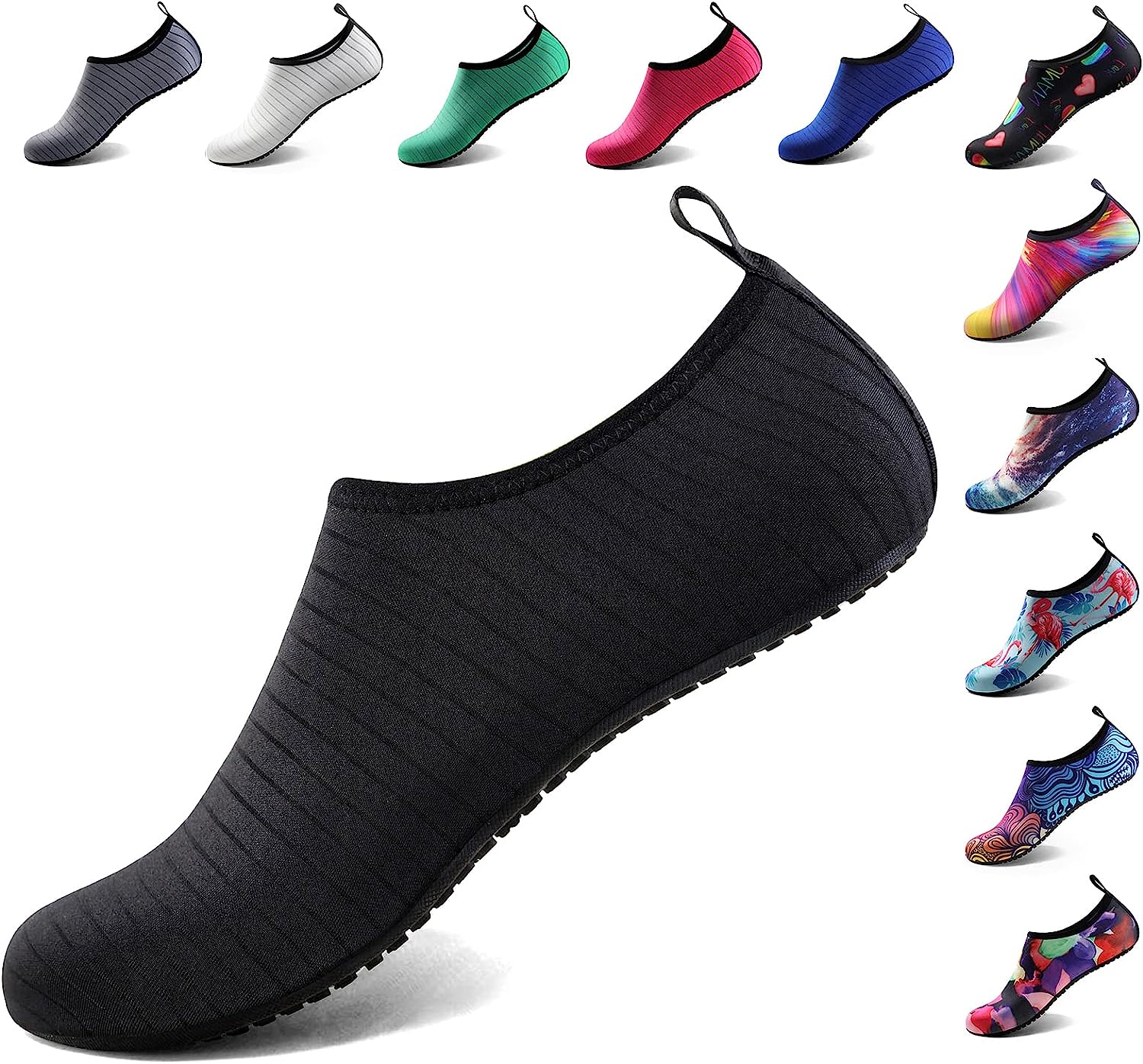 Water Shoes for Women Men Quick-Dry Aqua Socks Swim [...]