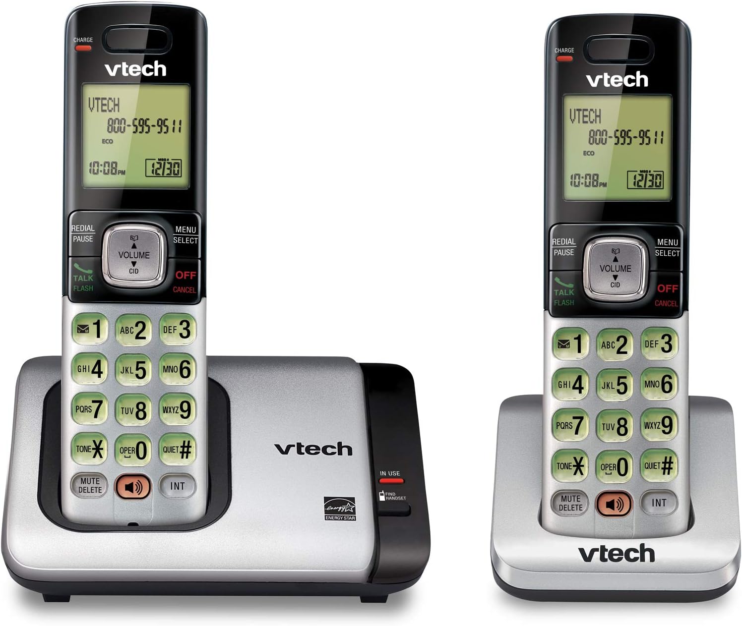 VTech CS6719-2 2-Handset Expandable Cordless Phone [...]