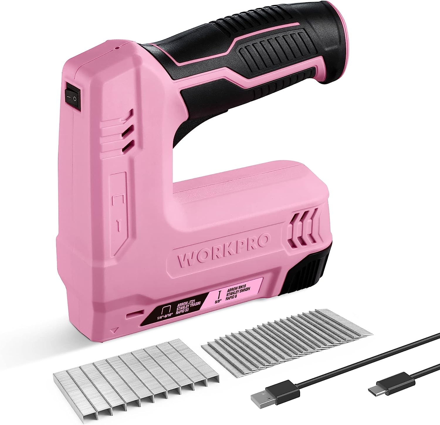 WORKPRO 3.6V Power Electric Cordless 2-in-1 Staple and [...]
