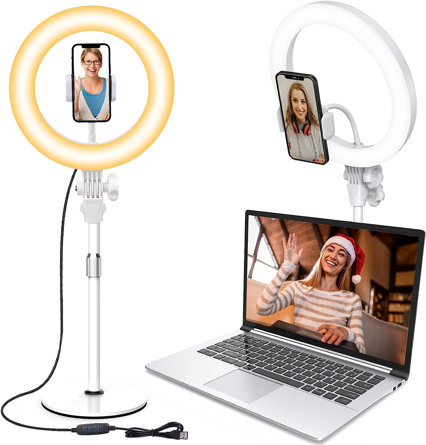 Video Conference Lighting for Laptop Computer, 10.5'' [...]