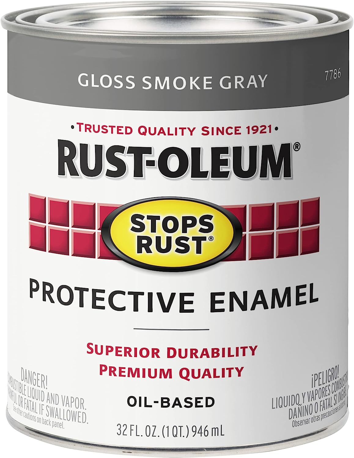 Rust-Oleum 7786502 Protective Enamel Paint Stops Rust, [...]