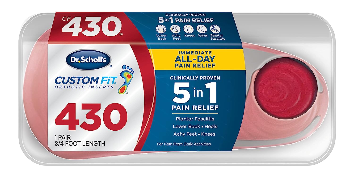 Dr. Scholl's Custom Fit Orthotic Inserts, CF 430