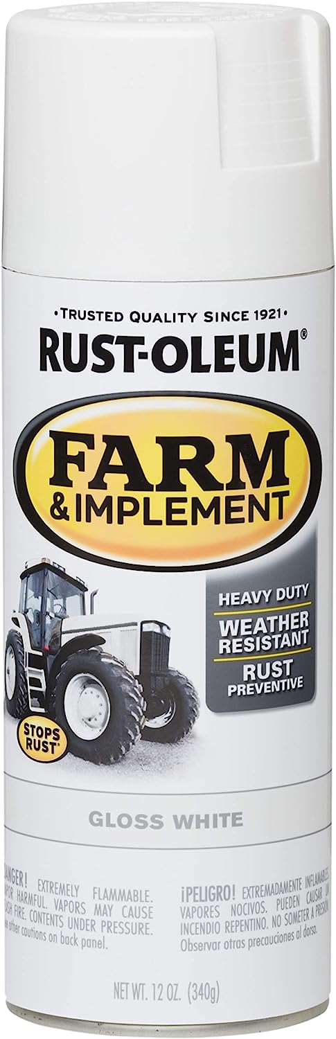 Rust-Oleum 280132 Farm & Implement Spray Paint, 12 oz, [...]