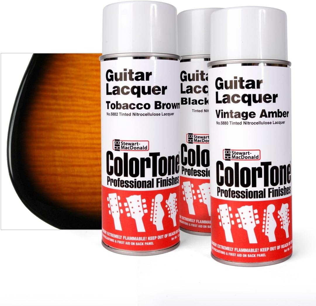 ColorTone Tinted Aerosol Guitar Lacquer 2-Tone Tobacco [...]