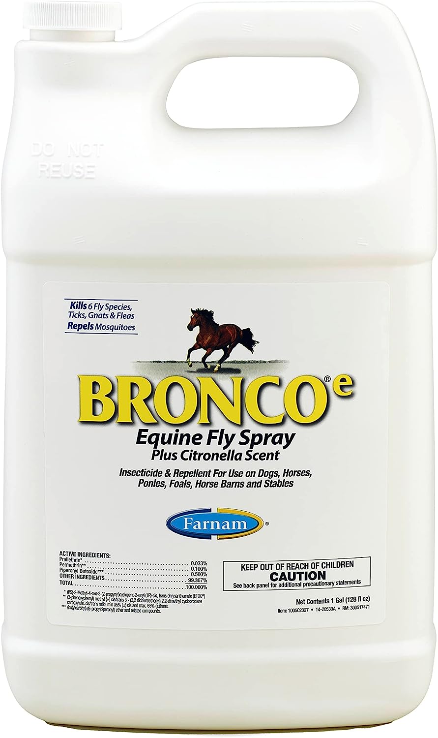 Farnam Broncoe Equine Fly Spray with Citronella Scent [...]