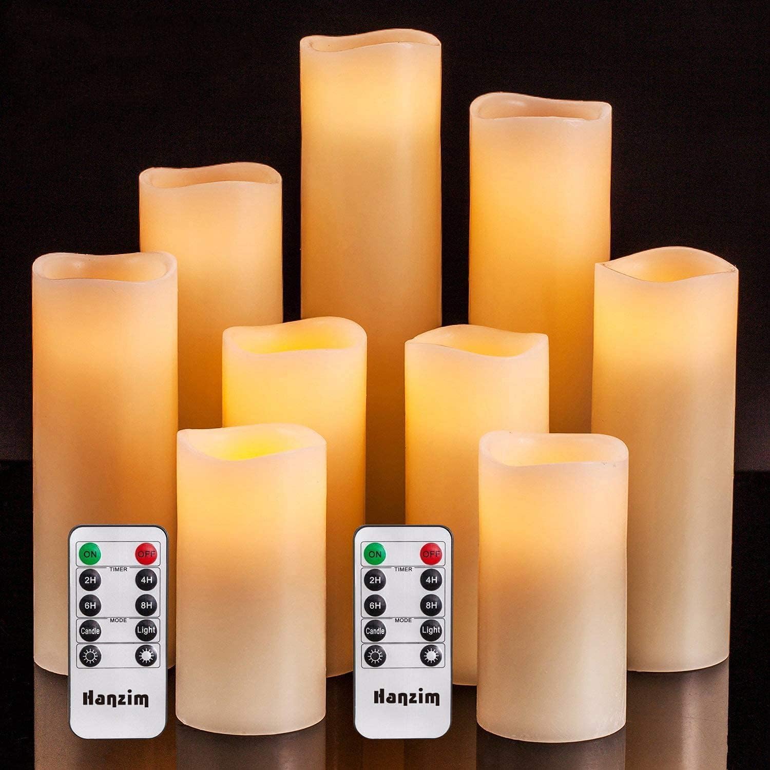 Flameless Flickering Battery Operated Candles 4