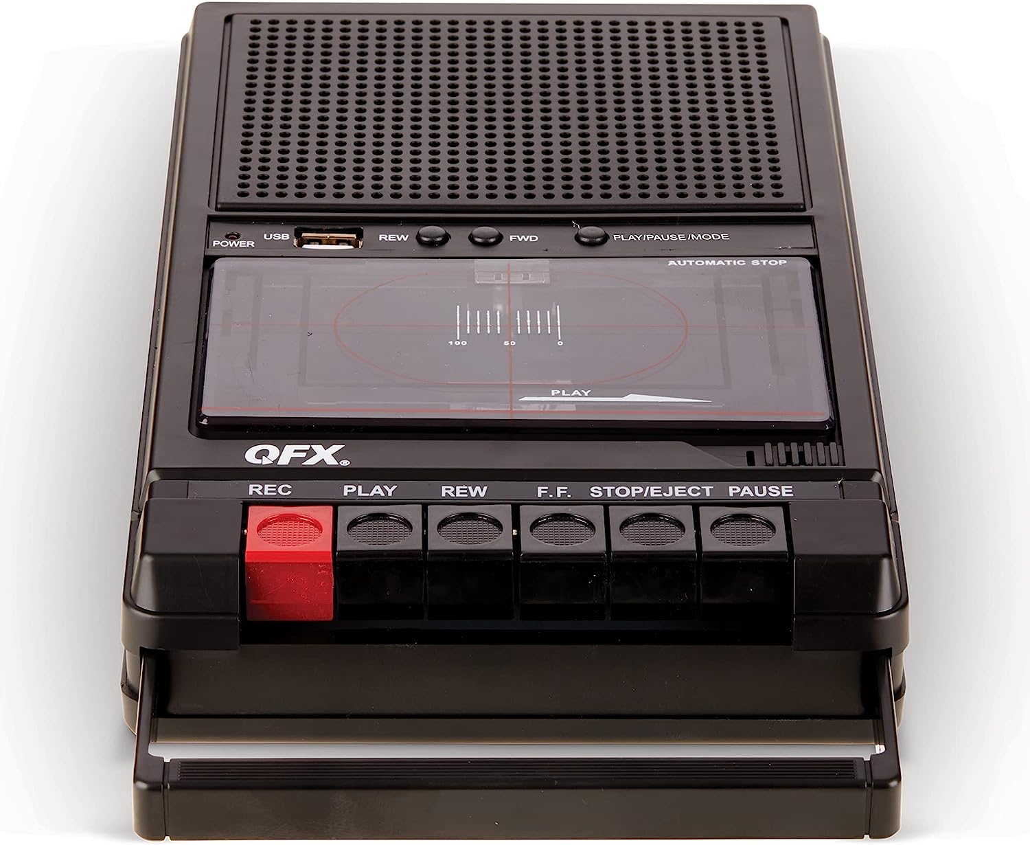 QFX RETRO-39 Portable Shoebox Tape Recorder, Analog [...]