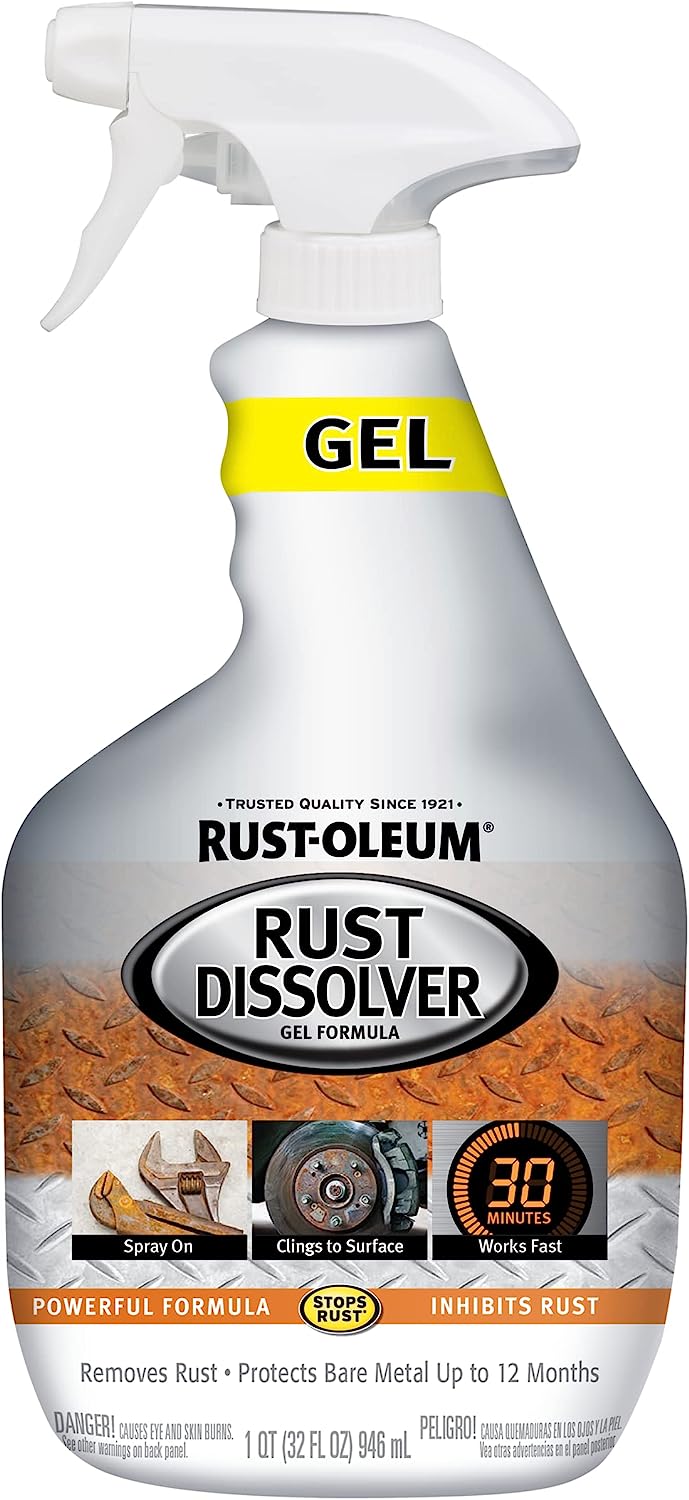 Rust-Oleum 300112 Rust Dissolver Gel, 32 oz