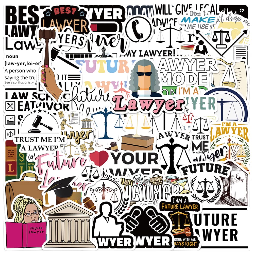 Lawyer Stickers,Scales of Justice Stickers,Water [...]