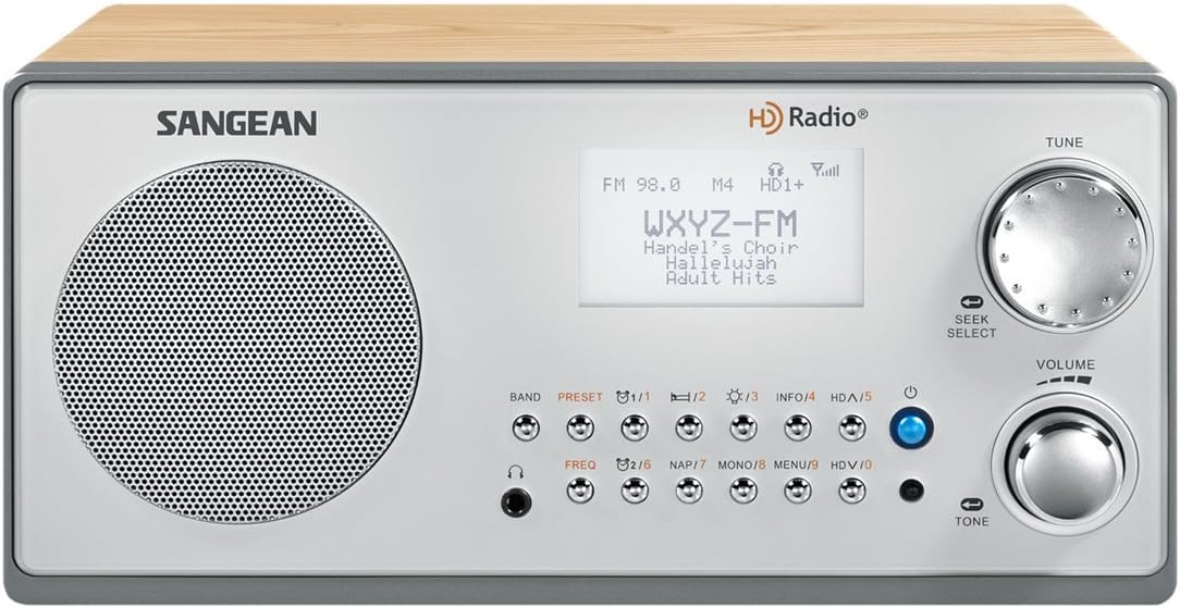 Sangean HDR-18 HD Radio/FM-Stereo/AM Wooden Cabinet [...]