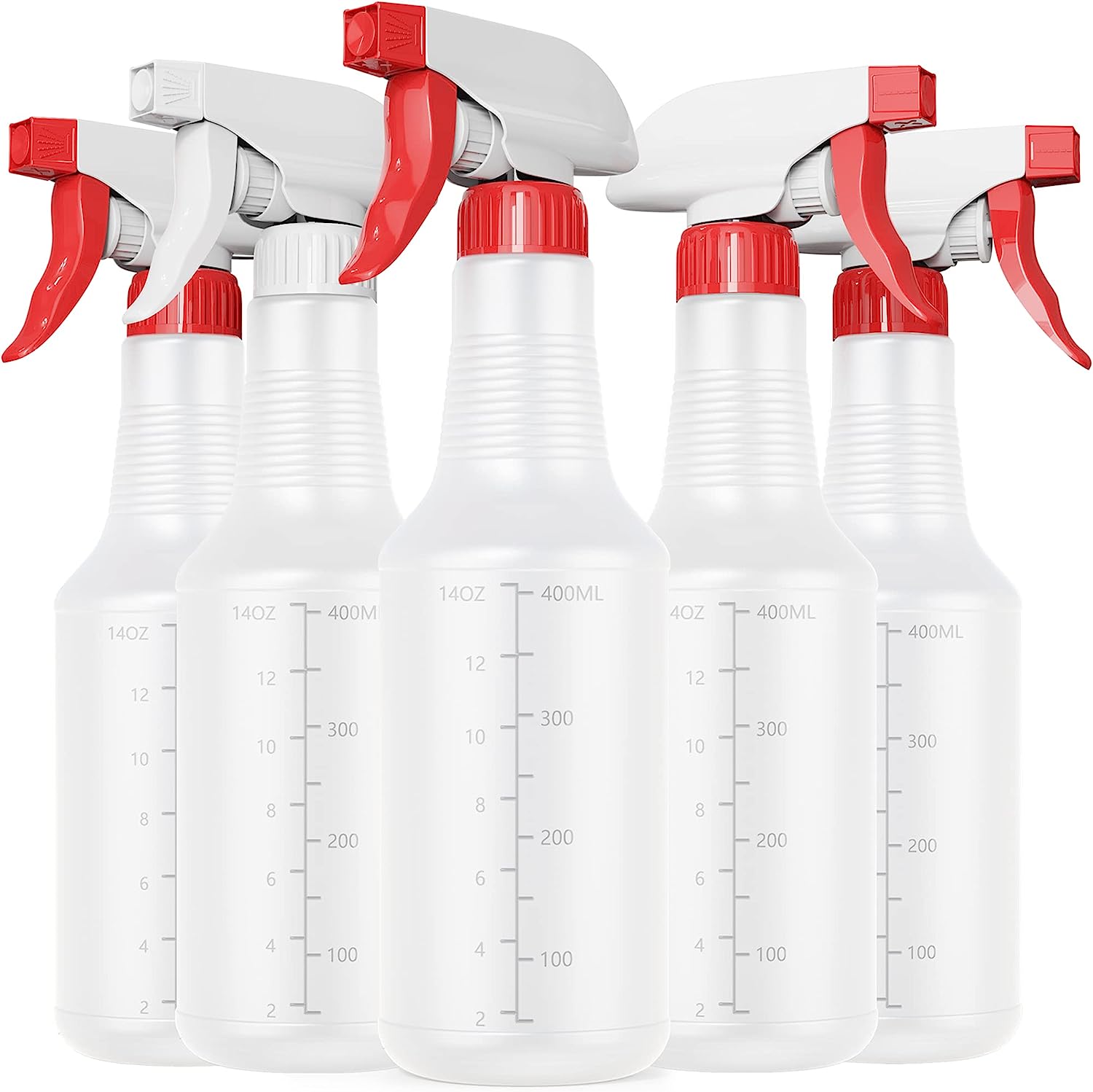 Veco Spray Bottle (5 Pack,16 Oz) with Measurements and [...]