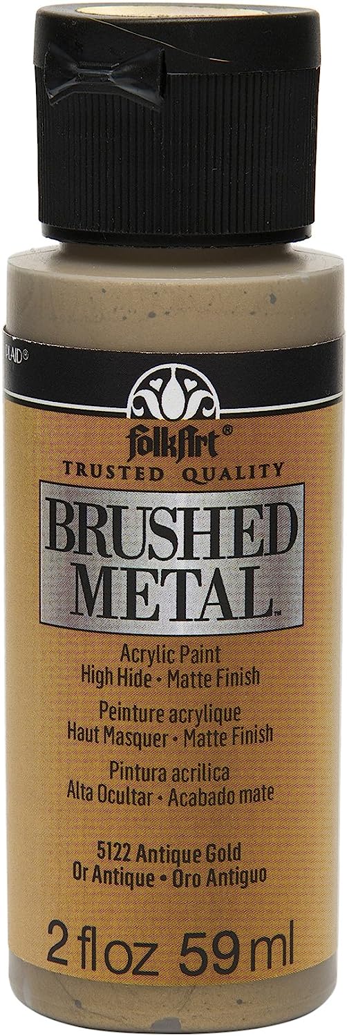 FolkArt Brushed Metal Paint in Assorted Colors (2 oz), [...]