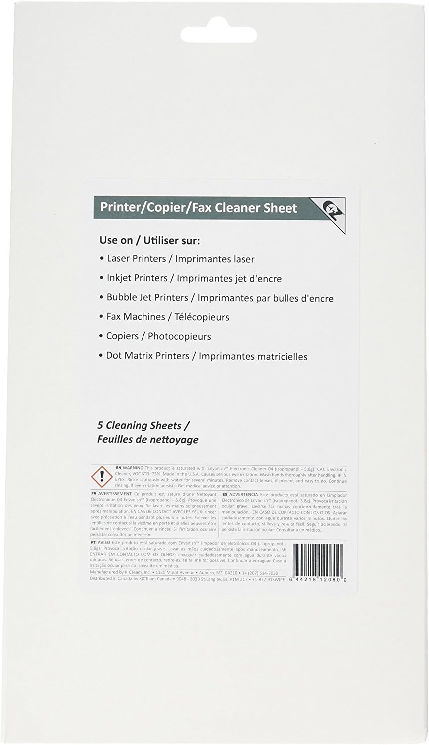 3K2-PCFF5 Three Pack EZ Printer/Copier/Fax Cleaner [...]